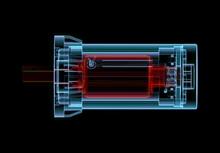 X-ray of AC Motor